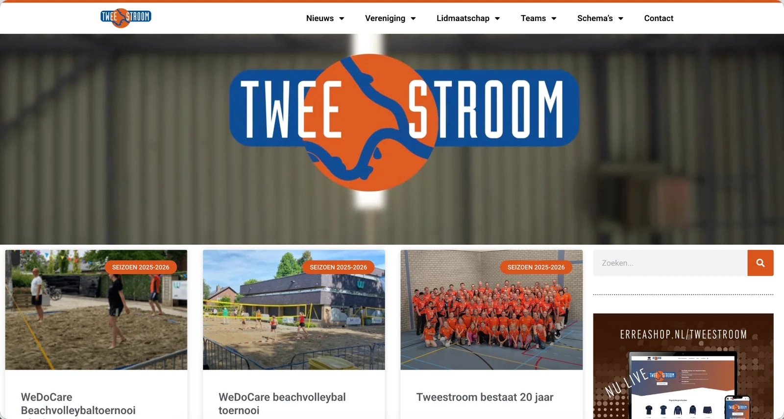 Website van Tweestroom